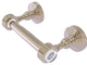 Pacific Grove 2-Post Toilet Paper Holder with Groovy Accents, Antique Pewter