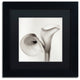 Alan Blaustein ''Florison 35'' Art, Black Frame, Black Mat, 11x11