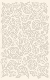 Safavieh Martha Stewart Msr4618C Floral Rug, Glass Of Milk, 2'3"x8'0" Runner