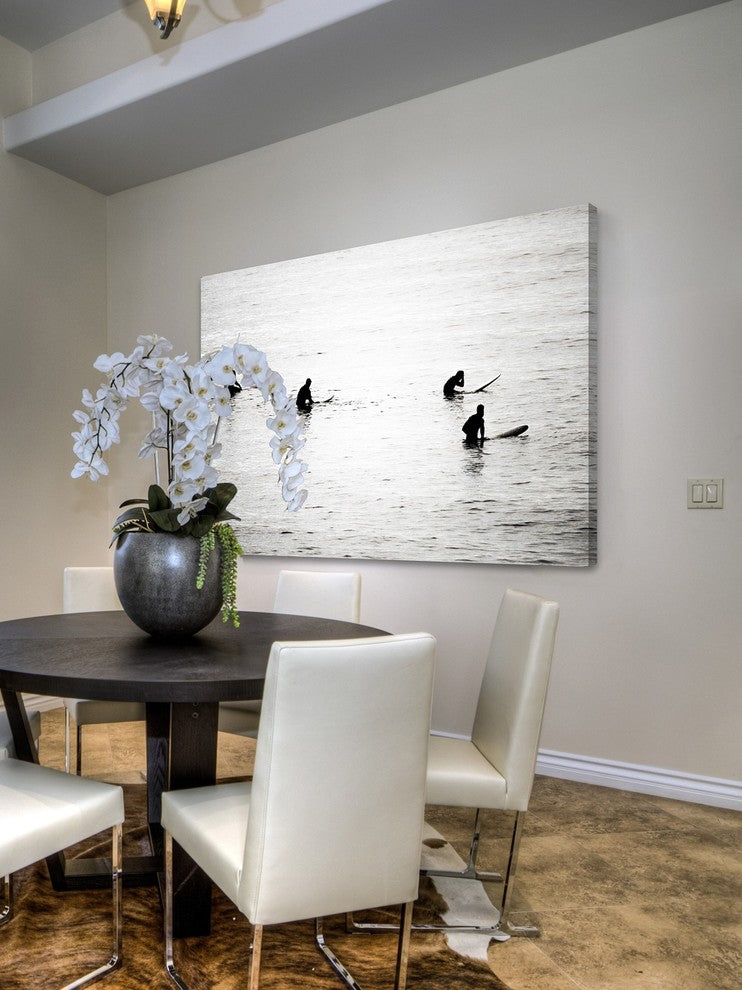 "The Tranquil Wait" Painting Print on Wrapped Canvas