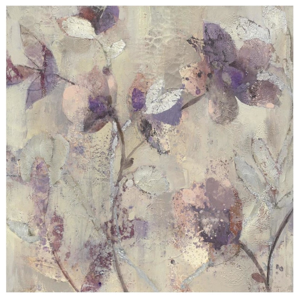 "Silver Delight I" Digital Paper Print by Albena Hristova, 42"x42"