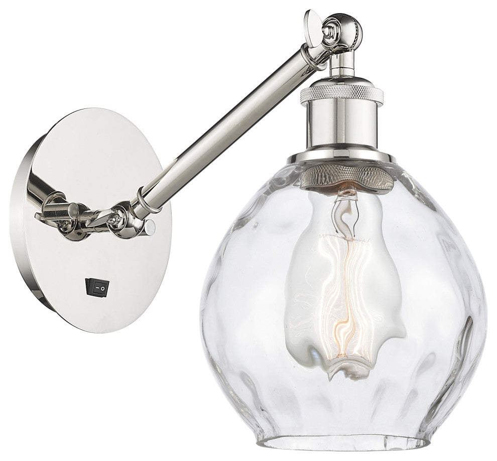 Innovations 317-1W-PN-G362-LED 1-Light Sconce, Polished Nickel