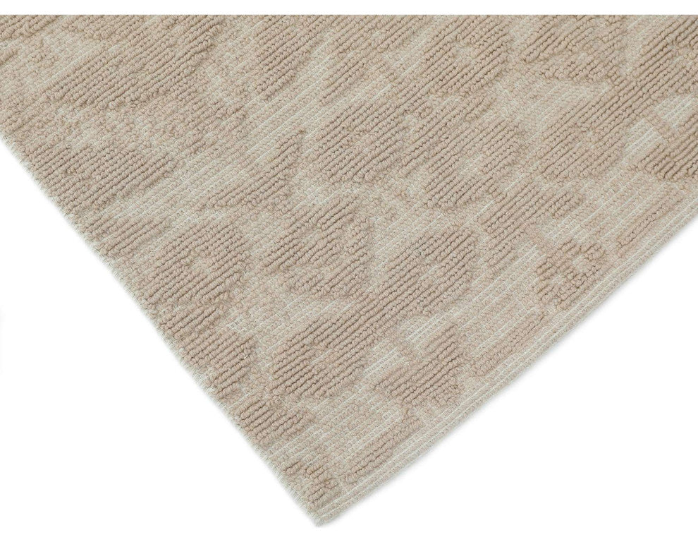 Savanna Grace Area Rug, Taupe, 2'x3'