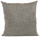 Plutus Blue Hidden Maze Plaid Luxury Throw Pillow, 24"x24"