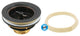 Sink Strainer with Putty, Brass Body, Oil Rubbed Bronze Finish