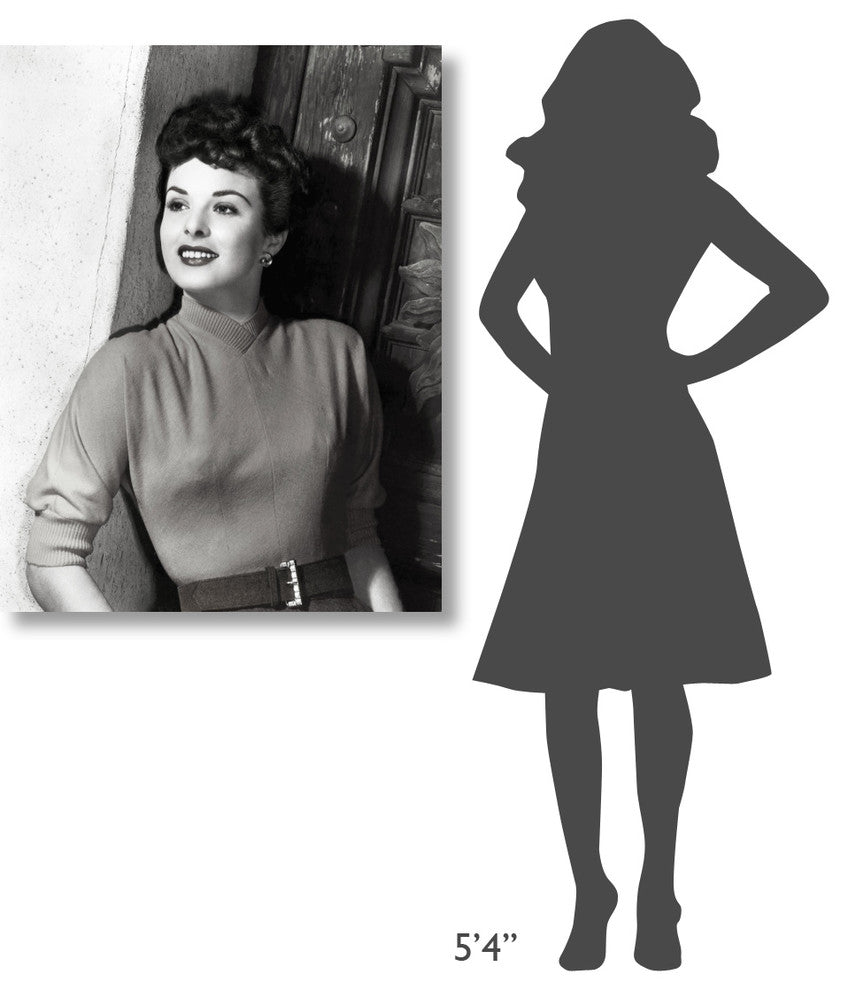 "Jean Peters" Stretched Canvas Giclee by Hollywood Photo Archive, 31x40"