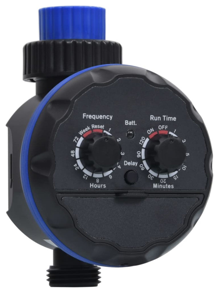 Vidaxl Single Outlet Water Timer With Ball Valves