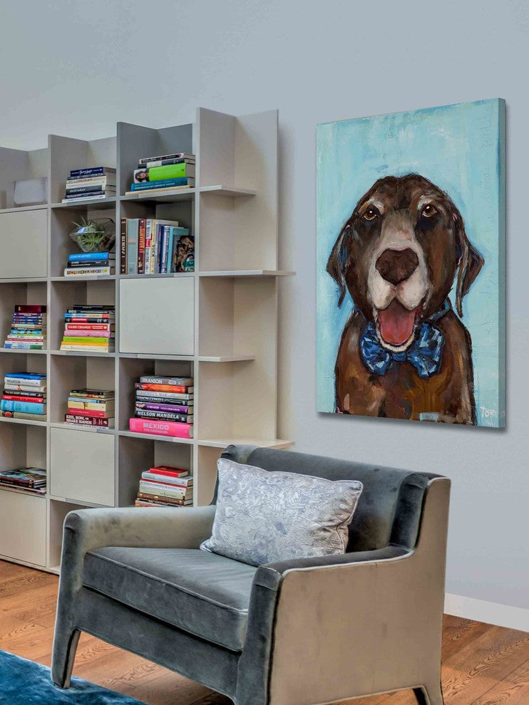 "Gus" Canvas Print by Tori Campisi, 30x45 cm