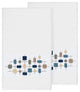 Khloe 2 Piece Embellished Bath Towel Set