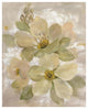"White on White Floral I" Digital Paper Print by Silvia Vassileva, 24"x30"