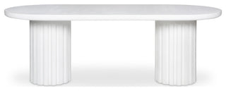 Eris Outdoor Dining Table White