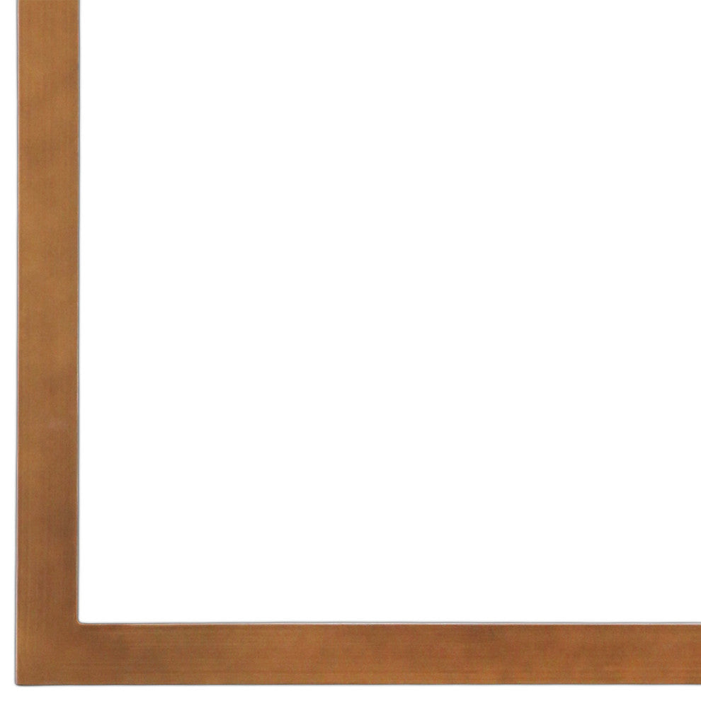 Verdon Framed Vanity Mirror, Teardrop Cathedral, 24.4"x32.4", Autumn Bronze