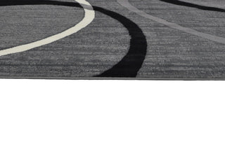 Modern Runner, Gray, 7'0"x5'2"