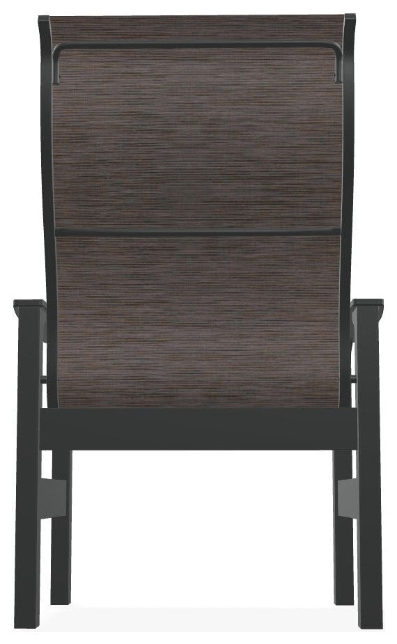 Leeward Sling Outdoor Armchair, James/Graphite