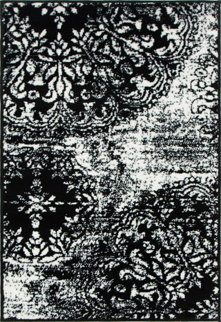 Unique Loom Black Grand Sofia 2' 2 x 3' 0 Area Rug