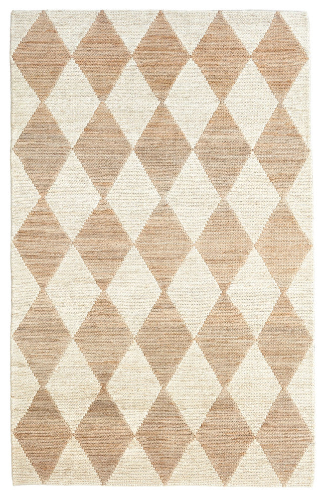 Mark D. Sikes x Dash & Albert Harwich Natural Jute Rug, Natural, 5' x 8'