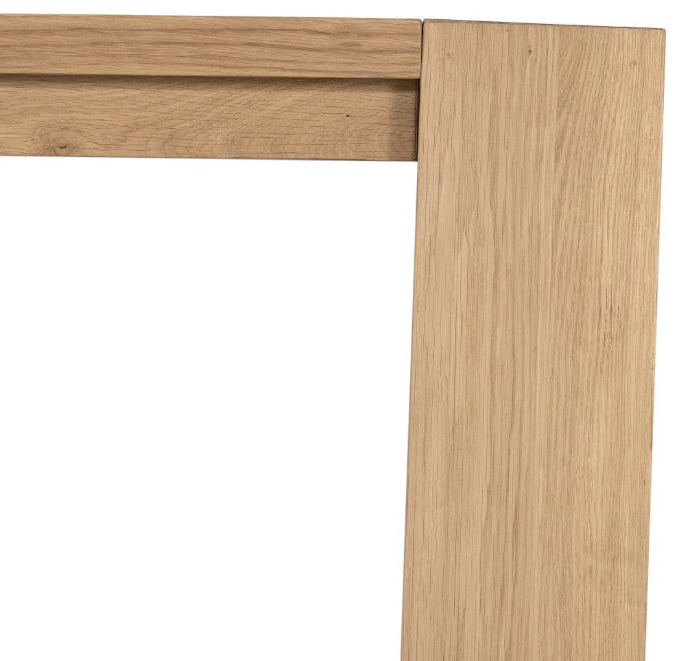 Capra Dining Table-Light Oak Resin