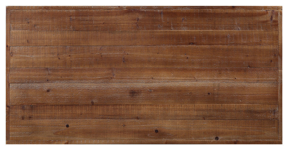 ACMEC Ikram Coffee Table, Weathered Oak and Sandy Black