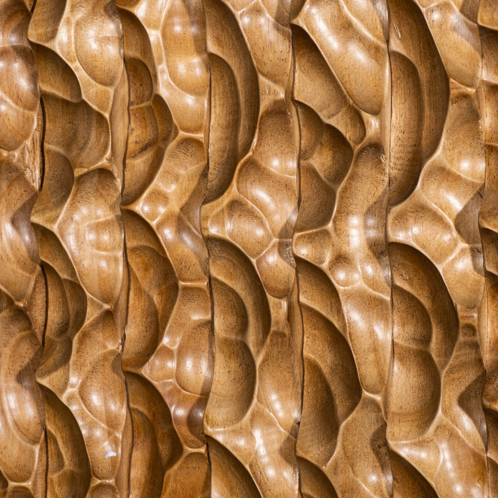 Bonneville Carved Wood Shadow Box Wall Decor