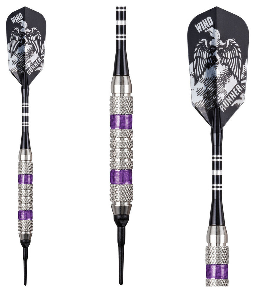 Viper Wind Runner Purple Soft Tip Darts, 18 Grams