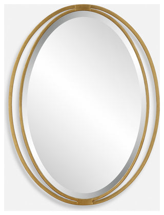 Uttermost - 09992 - Mirror - Rhodes - Antiqued Gold Leaf