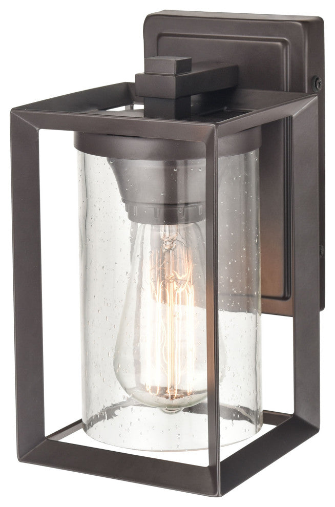 1 Light 5.125 in. Powder Coat Bronze Outdoor