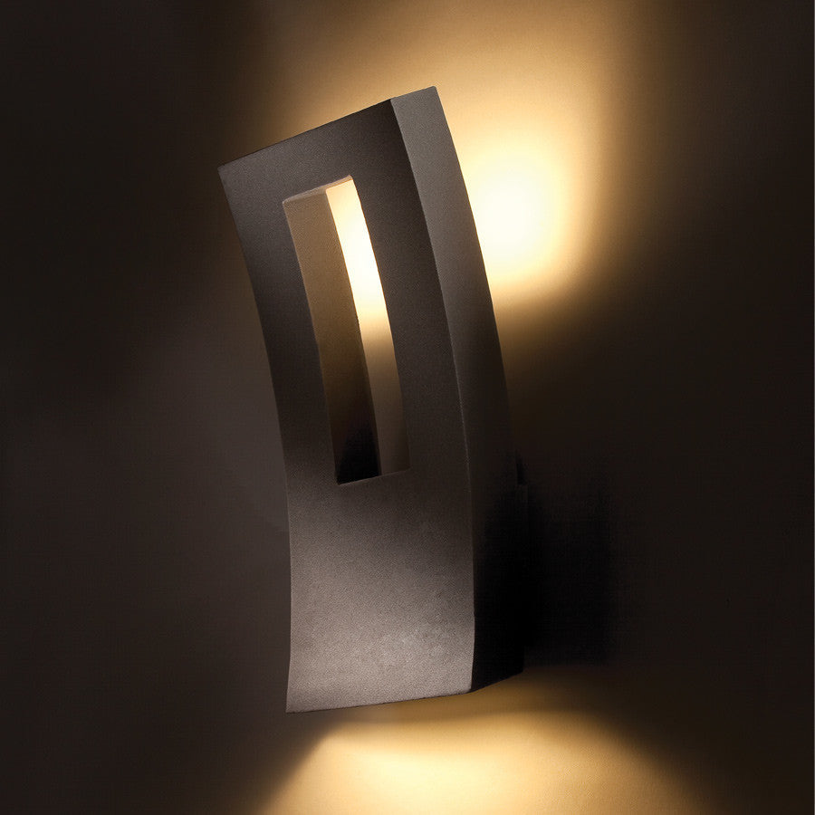 Modern Forms Dawn LED Wall Light, Bronze, 16"