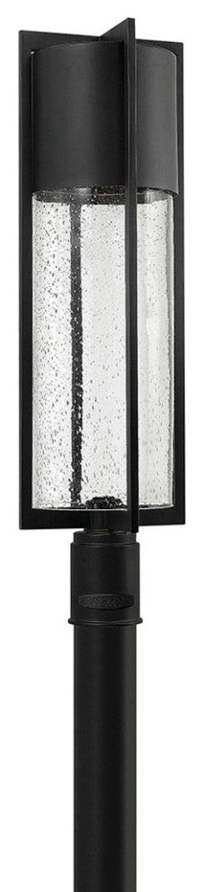 Hinkley Shelter Large Post Top Or Pier Mount Lantern, Black