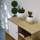 Spherical Planter Decorative Accent, Gold and White, 2-Piece Set