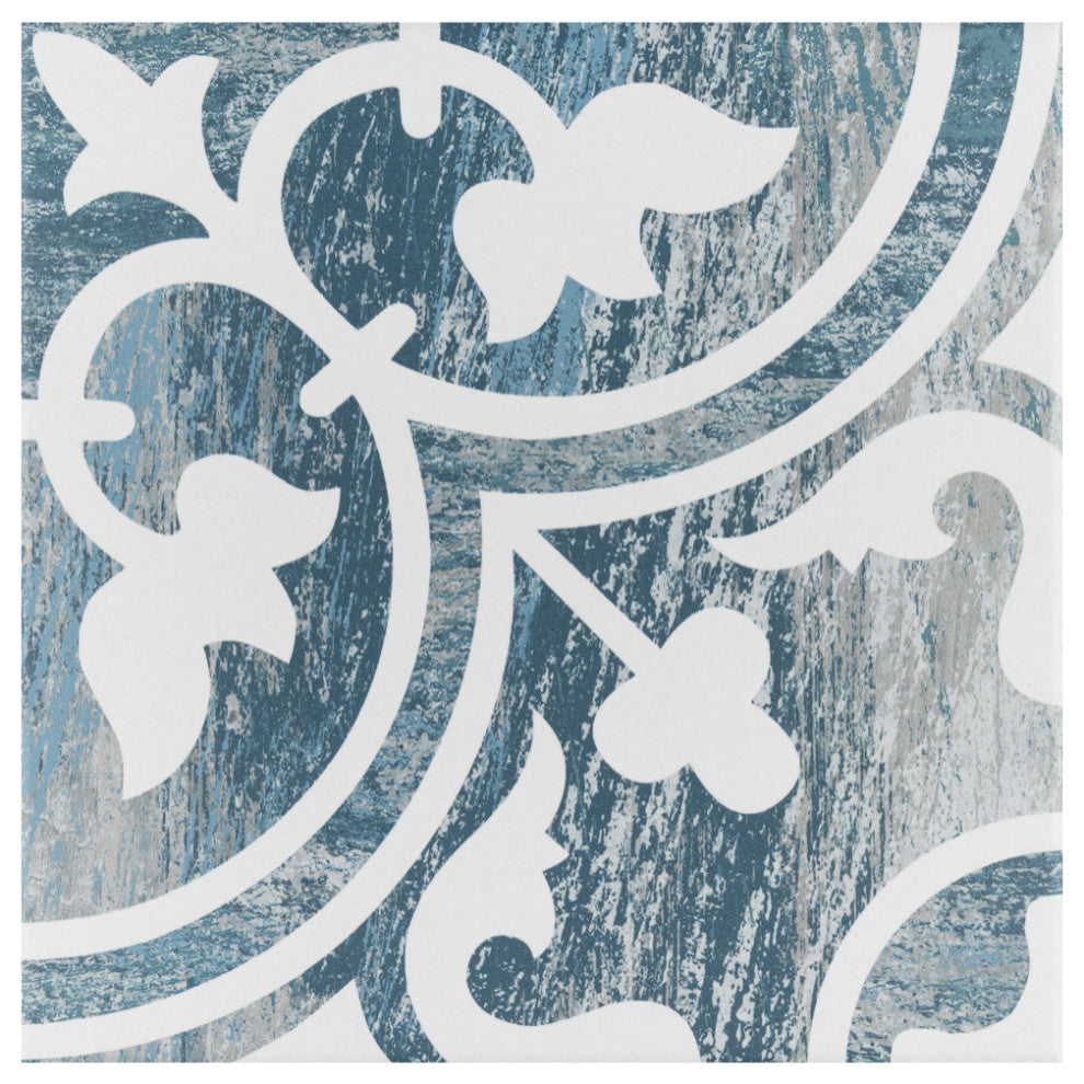 Cassis Arte Blue Day Porcelain Floor and Wall Tile