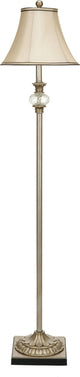 Safavieh Evelyn 61"H Crystal Ball Floor Lamp