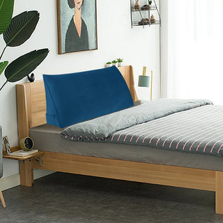 Bed Headboard Wedge Reading Pillow Daybed Backrest Support Positioning Cushion, 54x20x8