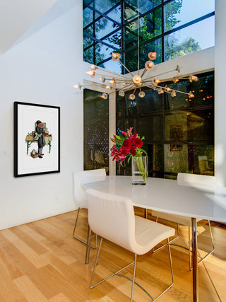 "Bookworm" Framed Art Print by Norman Rockwell