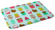 Evgenia Chuvardina Ice Cream Time Memory Foam Bath Mat