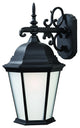 Matte Black Domed Hanging Lantern Wall Light