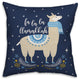La La Llamakkah 16"x16" Throw Pillow