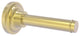 Que New Horizontal Roll Toilet Paper Holder, Satin Brass