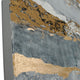 Shimmering Light Hand Painted Canvas, 55" X 2" X 75"