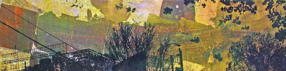 "Copper Light" Painting Print on Canvas by Tracy Silva Barbosa