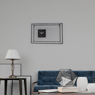 Vasco Wall Clock, Rectangular