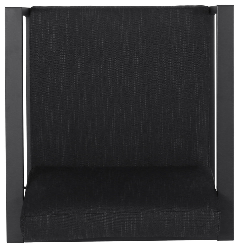 4-Piece Nealie Dark Gray Chat Set