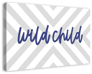 Wild Child 36 x 24 Canvas Wall Art