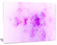 Blur Light Pink Sky with Stars, Oversized Abstract Canvas Art Print, 60x40