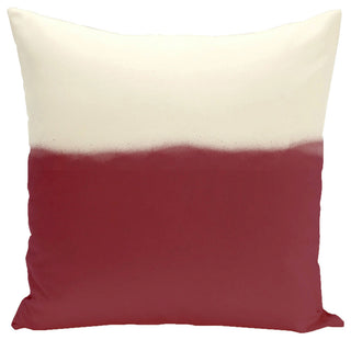 Holiday Brights Collection Pillow, Cranberry, 18"x18"