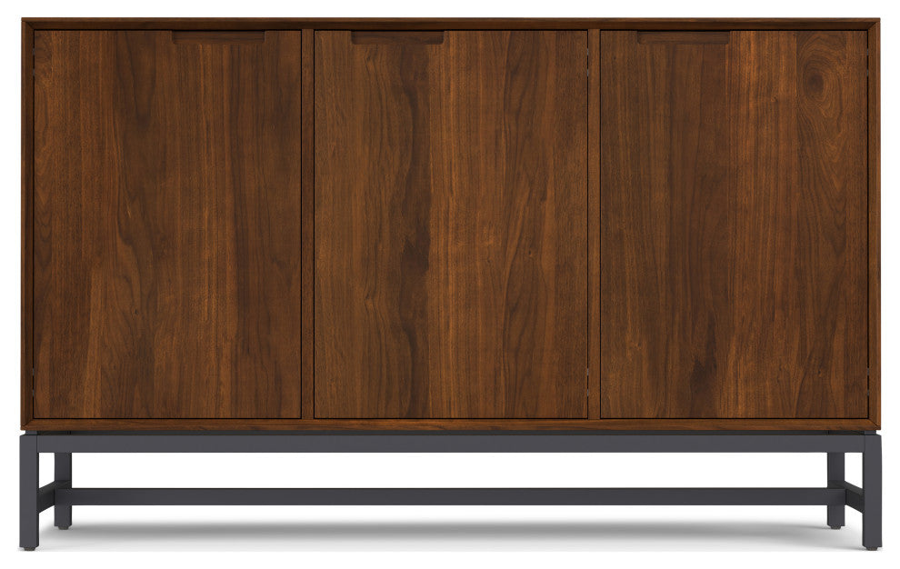 Banting 3 Door Sideboard Buffet, Natural Walnut