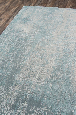 Momeni Genevieve Polyester Area Rug, Light Blue, 1'10"x2'10"