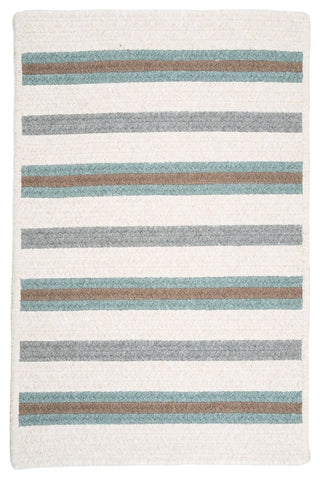 Colonial Mills Allure AL09 Juniper Stripes Area Rug, 4' Square