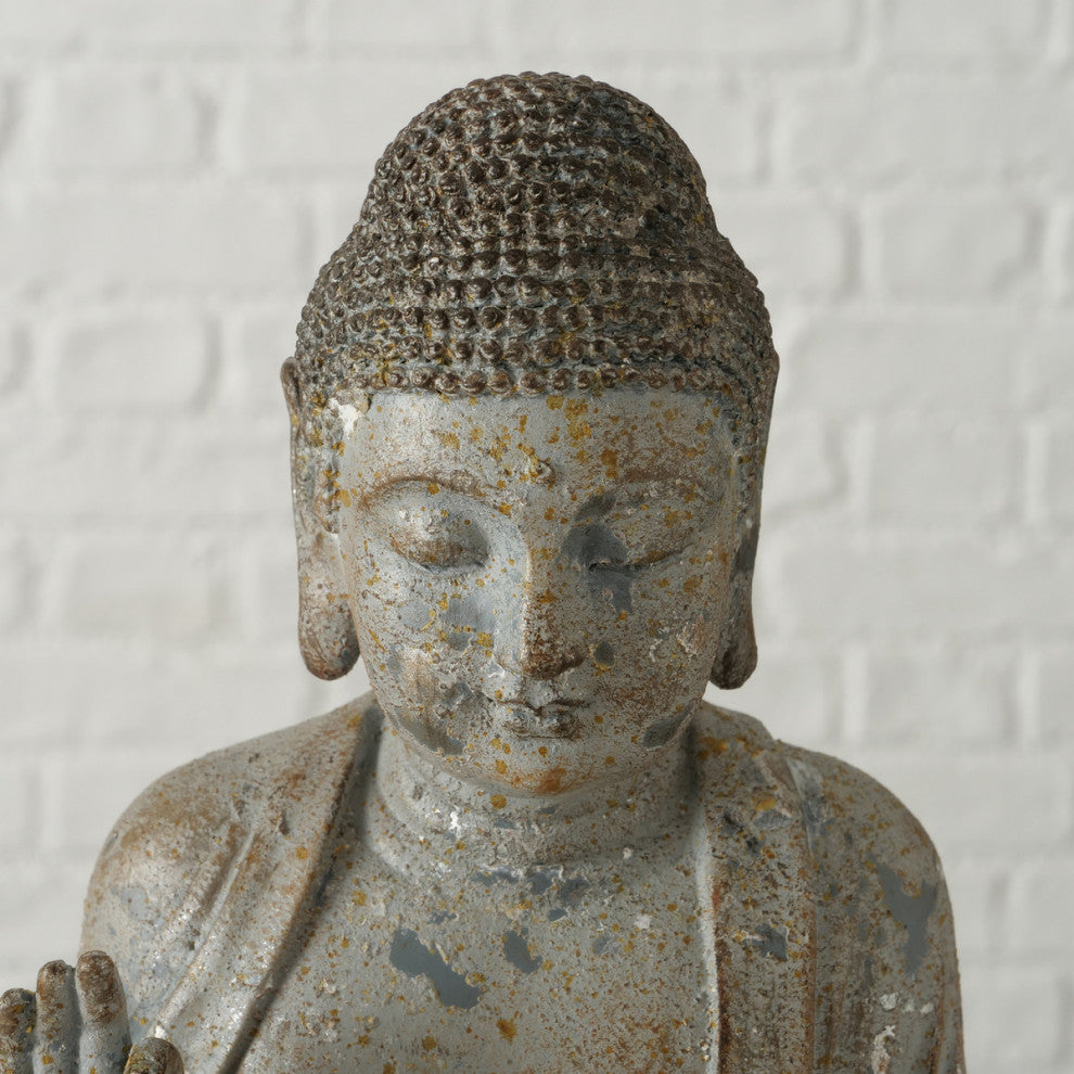 Vintage Style Buddha, 9.75 Inches