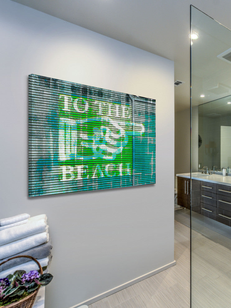 "To the Beach" Fine Art Canvas Print, 24"x16"