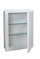 Tyndall On the Wall White Cabinet 21.5h x 15.5w x 3.5d